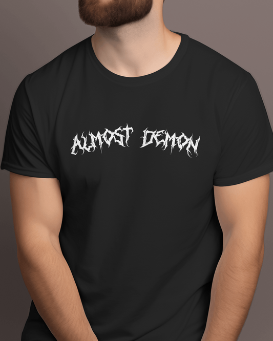 Almost Demon - Black Tshirt